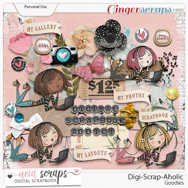Digi-Scrap-Aholic - Goodies - by Neia Scraps