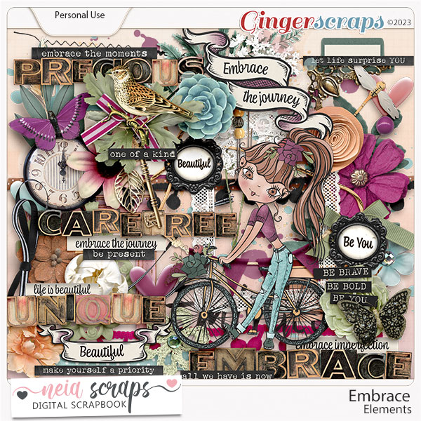 Embrace - Elements - by Neia Scraps
