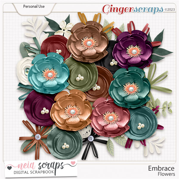 Embrace - Flowers - by Neia Scraps