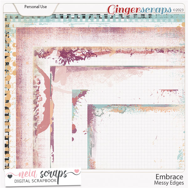 Embrace - Messy Edges - by Neia Scraps