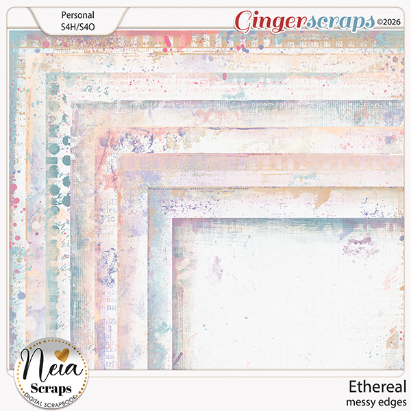 Ethereal - Messy Edges - by Neia Scraps
