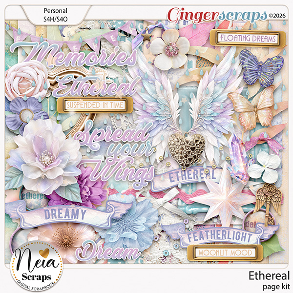 Ethereal - Page Kit - by Neia Scraps