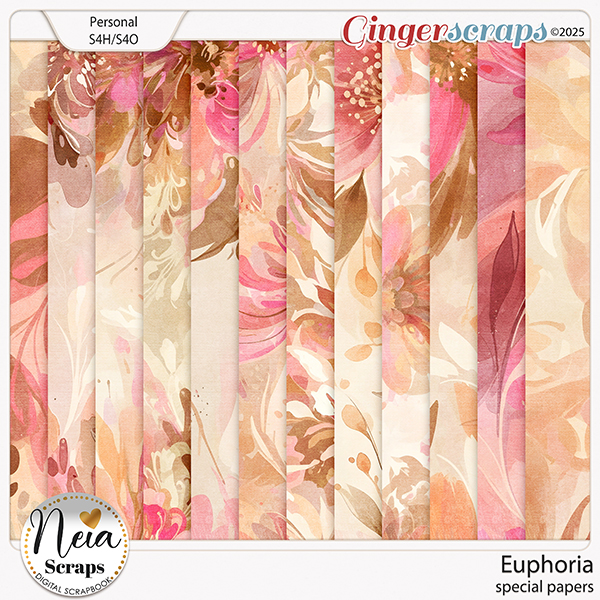 Euphoria - Special Papers - by Neia Scraps