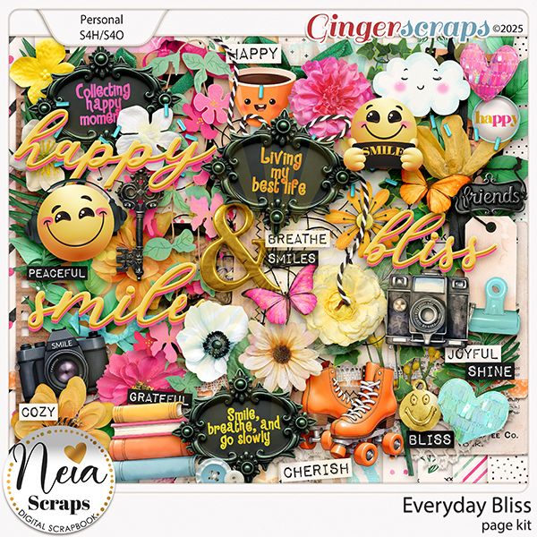 Everyday Bliss - Page KIt - by Neia Scraps