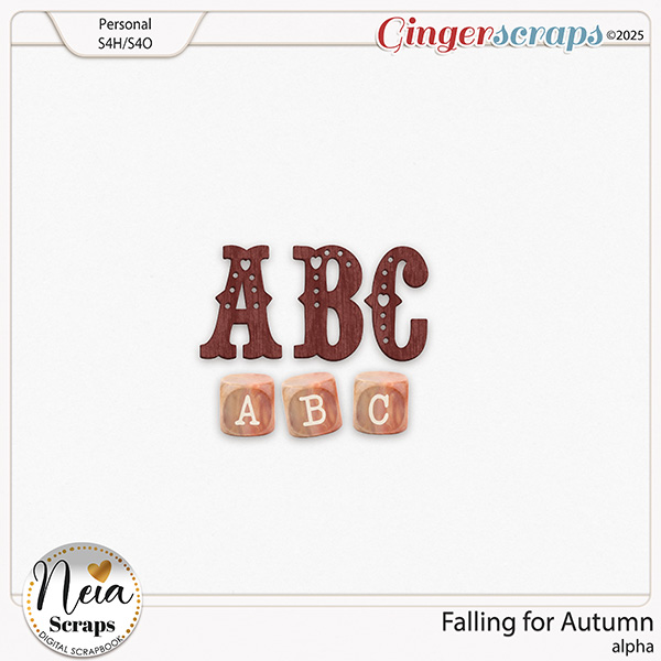 Falling for Autumn - Alpha - by Neia Scraps