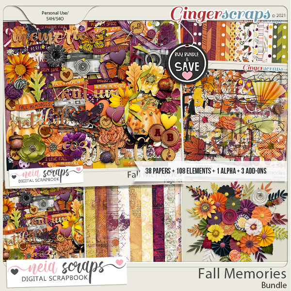 Fall Memories - Bundle - by Neia Scraps