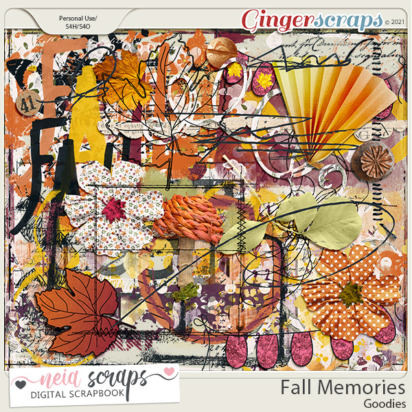 Fall Memories - Goodies - by Neia Scraps