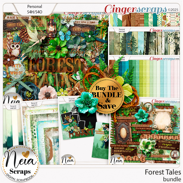 Forest Tales - Bundle - by Neia Scraps