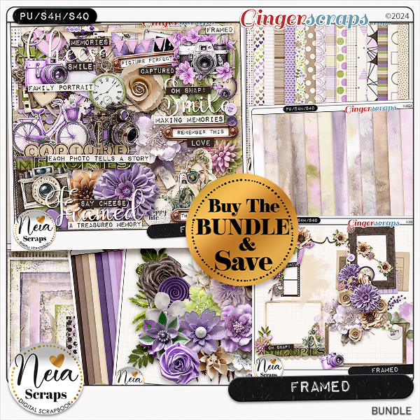 Framed - Bundle - by Neia Scraps