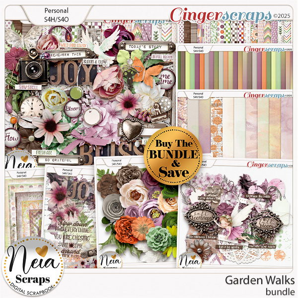 Garden Walks - Bundle - by Neia Scraps
