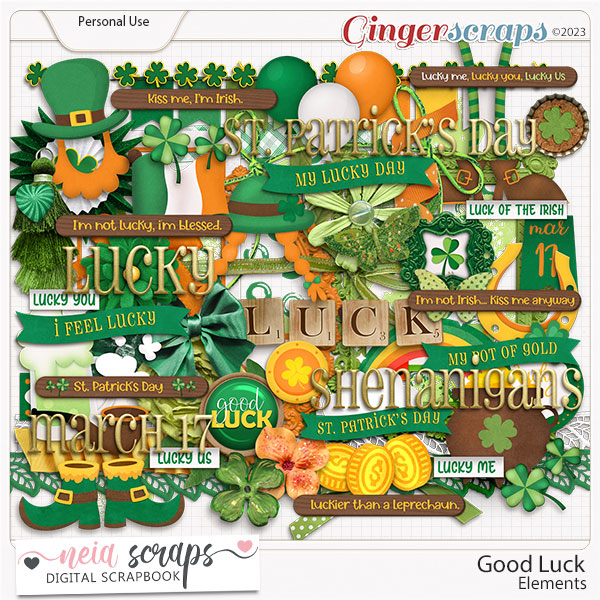 Good Luck - Elements - by Neia Scraps