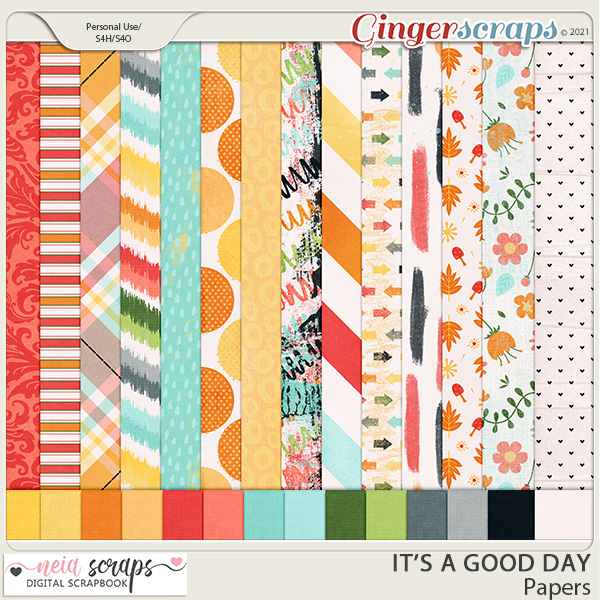 It's a Good Day - Papers - by Neia Scraps