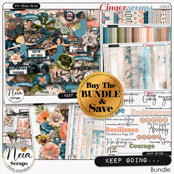 Keep Going - Bundle - by Neia Scraps