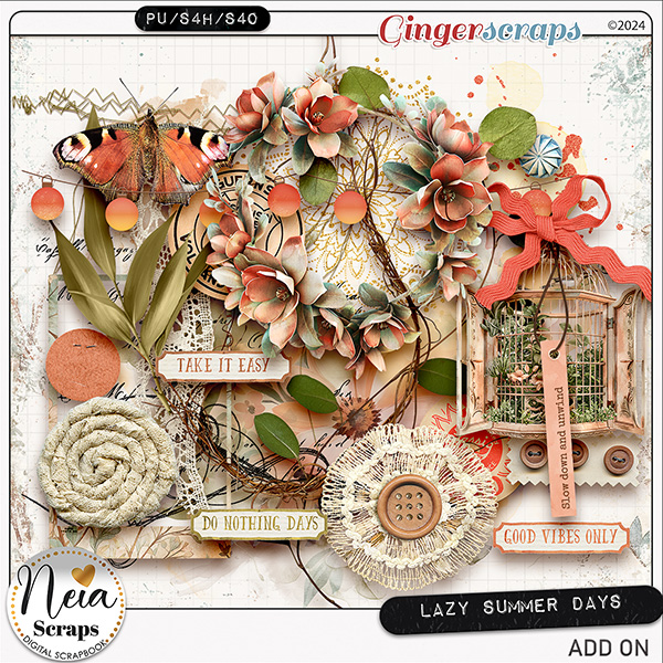 Lazy Summer Days - Add On - by Neia Scraps