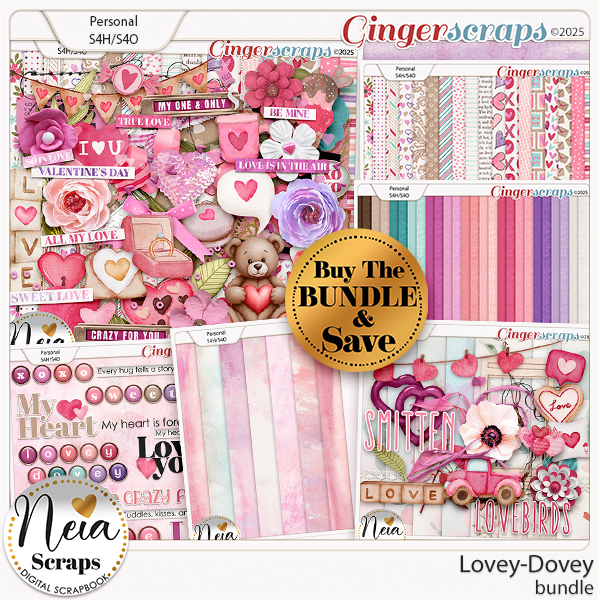 Lovey-Dovey - Bundle - by Neia Scraps