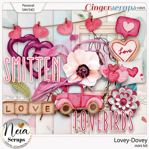 Lovey-Dovey - Mini Kit - by Neia Scraps