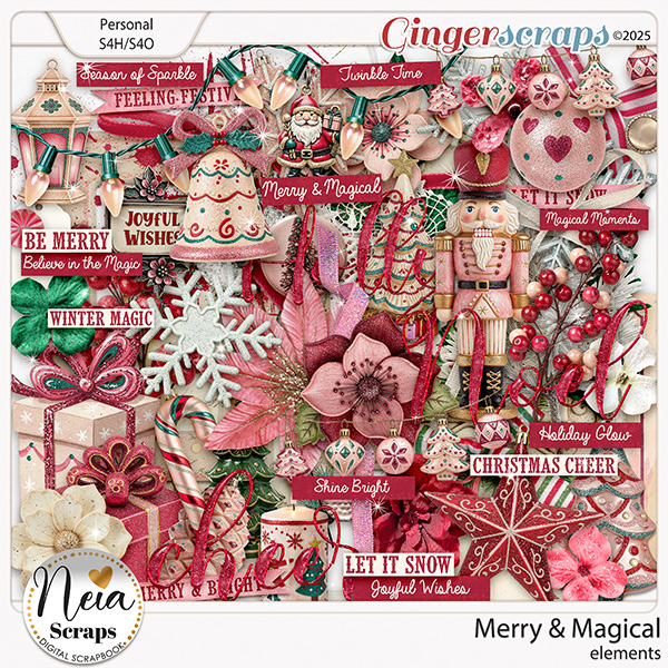 Merry & Magical - Elements - by Neia Scraps