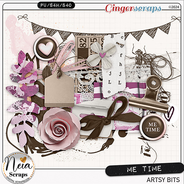 Me Time - Artsy Bits - by Neia Scraps