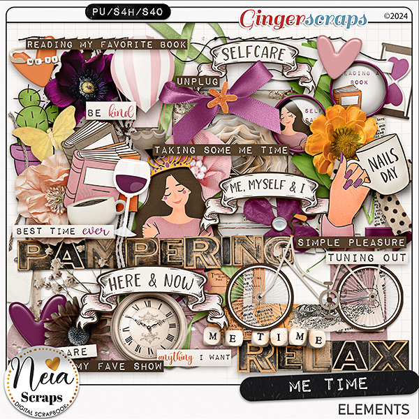 Me Time - Elements - by Neia Scraps 
