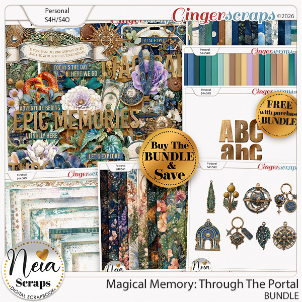 Magical Memory - Through The Portal - Bundle by Neia Scraps