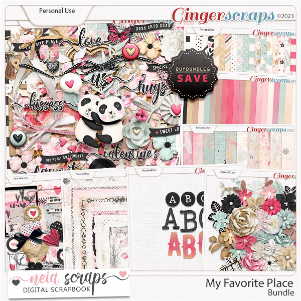 My Favorite Place - Bundle - by Neia Scraps