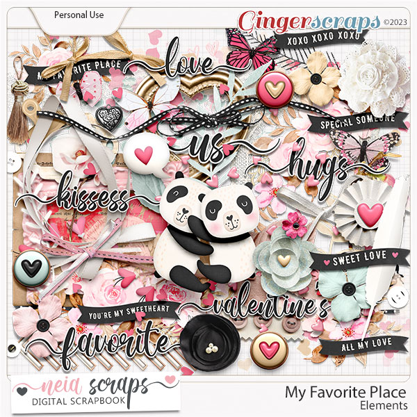My Favorite Place - Elements - by Neia Scraps