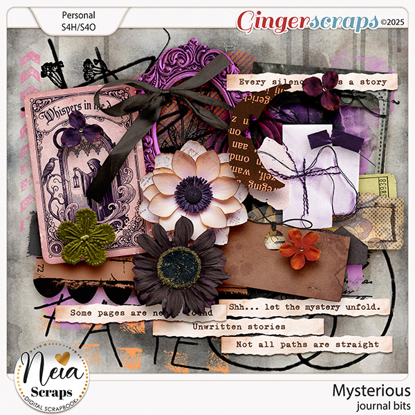 Mysterious - Journal Bits - by Neia Scraps