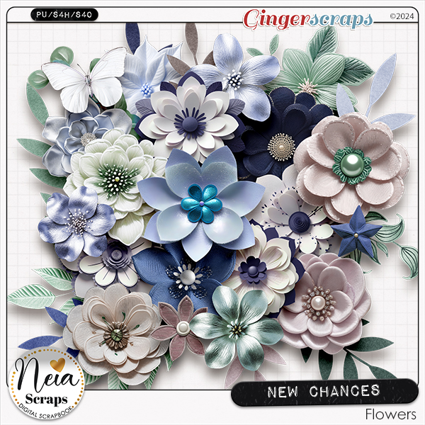 New Chances - Flowers - by Neia Scraps