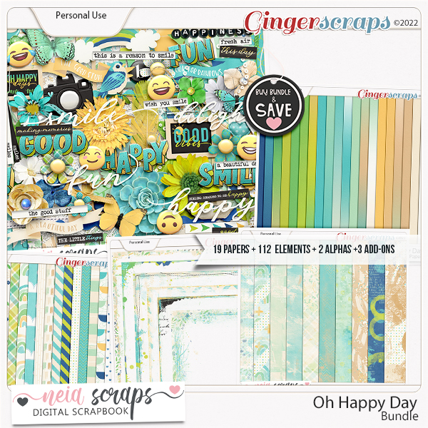 Oh Happy Day - Bundle - by Neia Scraps 