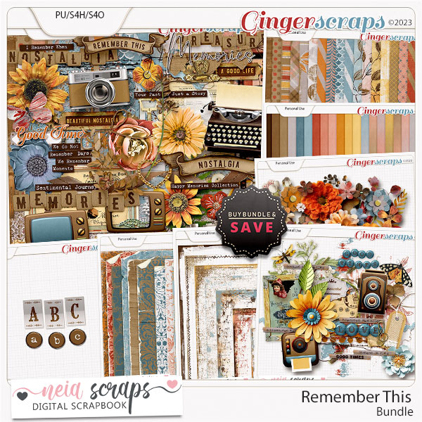 Remember This - Bundle - by Neia Scraps