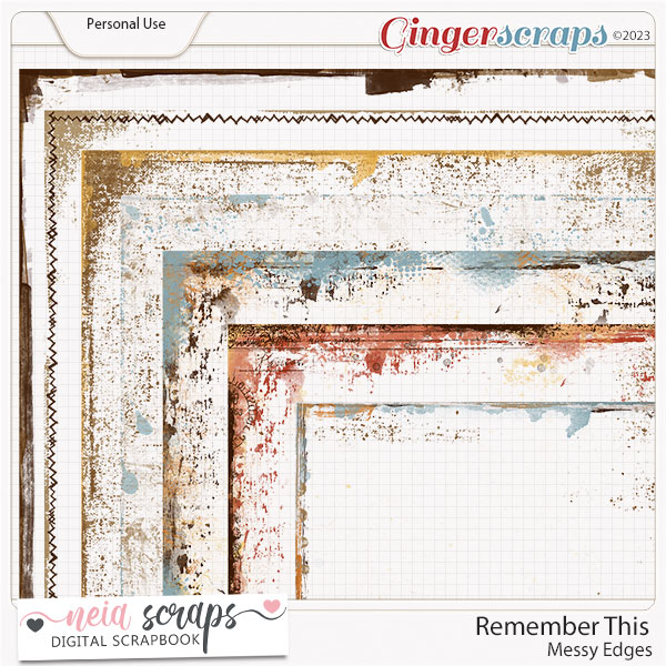 Remember This - Messy Edges - by Neia Scraps 