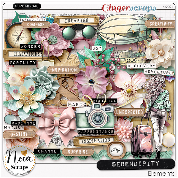 Serendipity - Elements - by Neia Scraps 