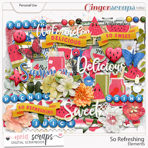 So Refreshing - Elements - by Neia Scraps