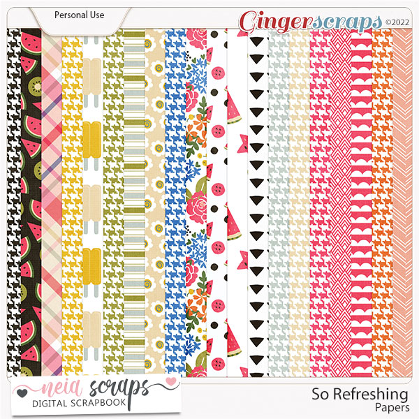 So Refreshing - Papers - by Neia Scraps