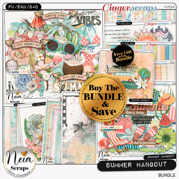 Summer Hangout - Bundle - by Neia Scraps