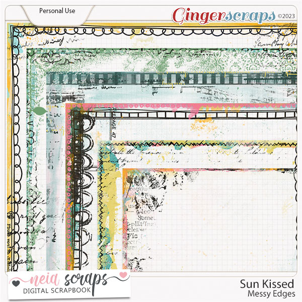Sun Kissed - Messy Edges - by Neia Scraps