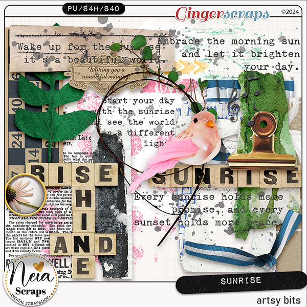 Sunrise - Artsy Bits - by Neia Scraps