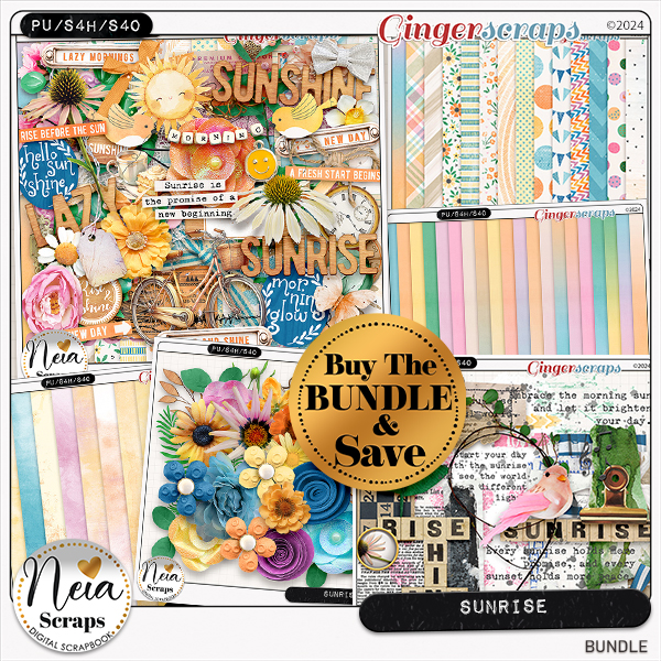 Sunrise - Bundle - by Neia Scraps