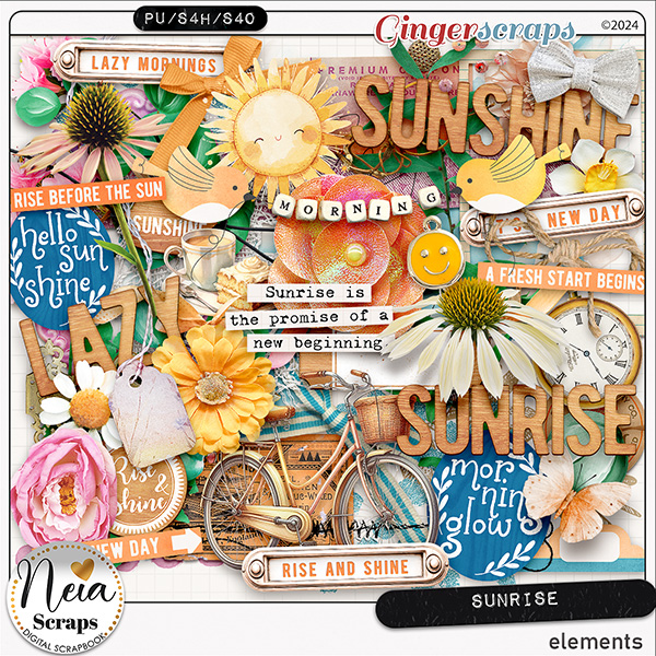 Sunrise - Elements - by Neia Scraps