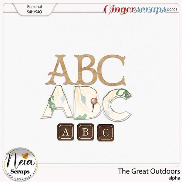 The Great Outdoors - Alpha - by Neia Scraps