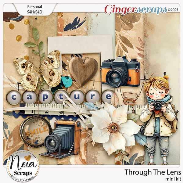 Through The Lens - Mini Kit - by Neia Scraps