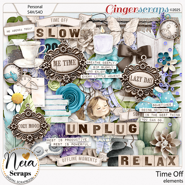 Time Off - Elements - by Neia Scraps