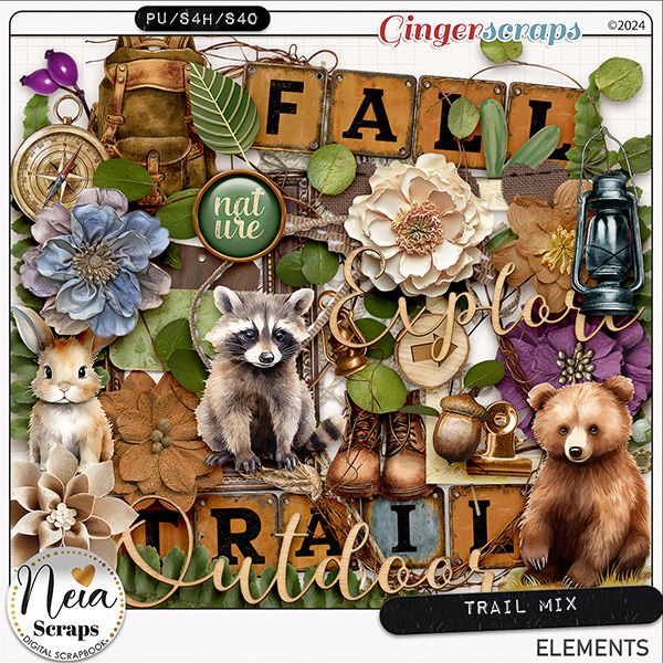 Trail Mix - Elements - by Neia Scraps 