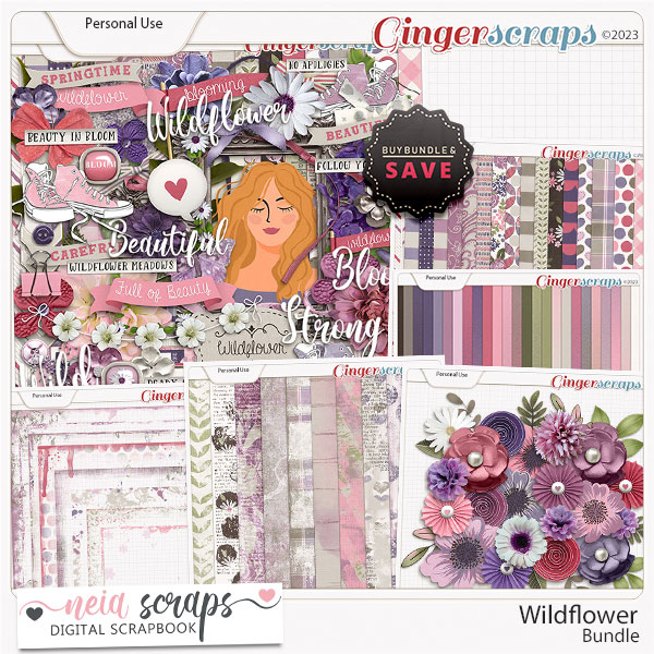 Wildflower - Bundle - by Neia Scraps