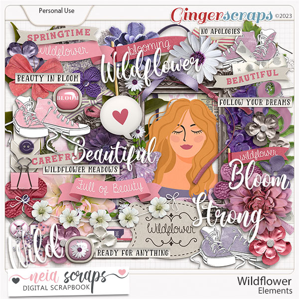 Wildflower - Elements - by Neia Scraps