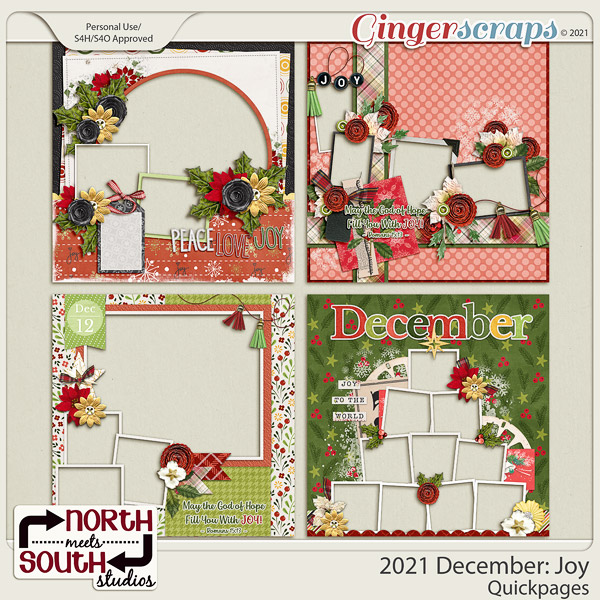 2021 December: Joy Quickpages by North Meets South Studios