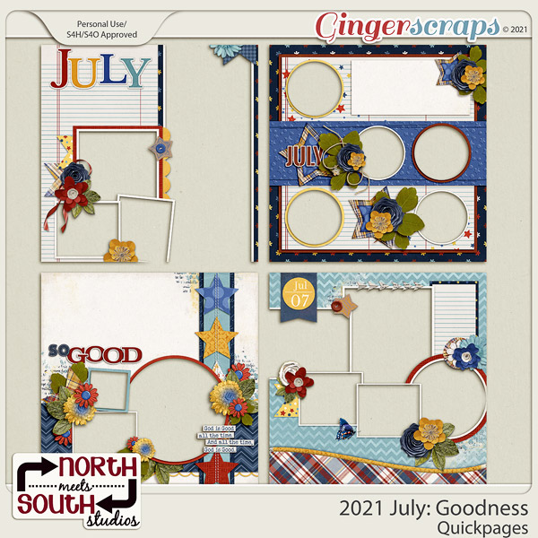 2021 July: Goodness Quickpages by North Meets South Studios