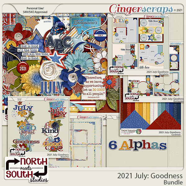 2021 July: Goodness Bundle by North Meets South Studios