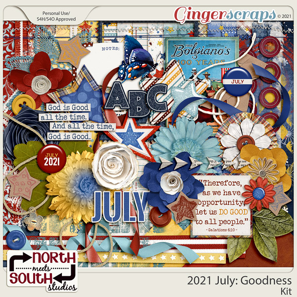 2021 July: Goodness Full Kit by North Meets South Studios