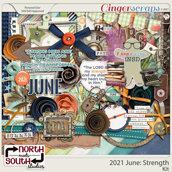 2021 June: Strength Full Kit by North Meets South Studios